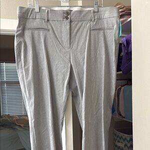 Maurices Gray Trousers with Straight Leg Design